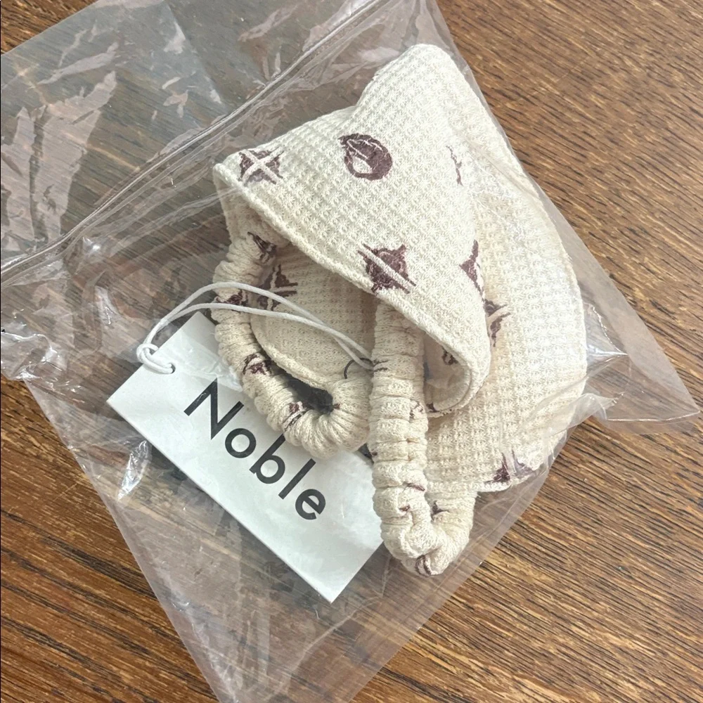 Shop NOBLE Holiday waffle knit face eye sleep mask